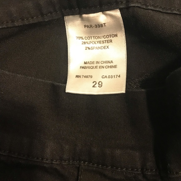 Parasuco Black Jegging Jeans - Size 29 - Picture 4 of 5